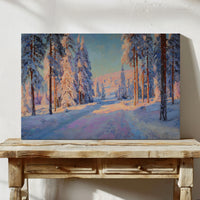 Winter Paints The Forest Rose