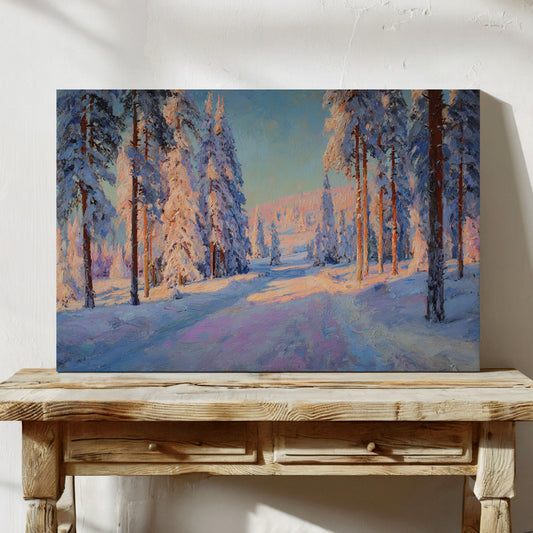 Winter Paints The Forest Rose
