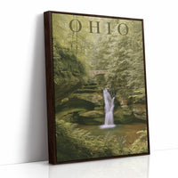 Ohio Waterfall Forest Retreat