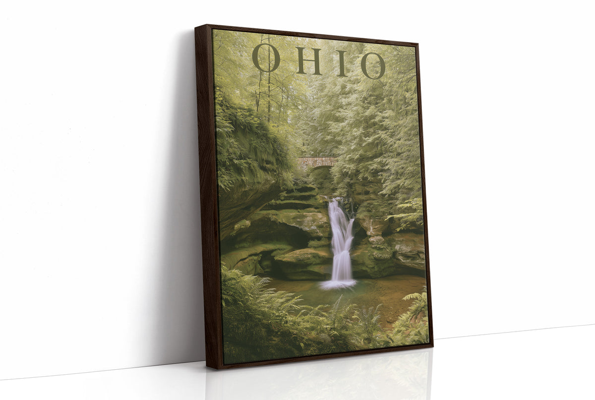 Ohio Waterfall Forest Retreat
