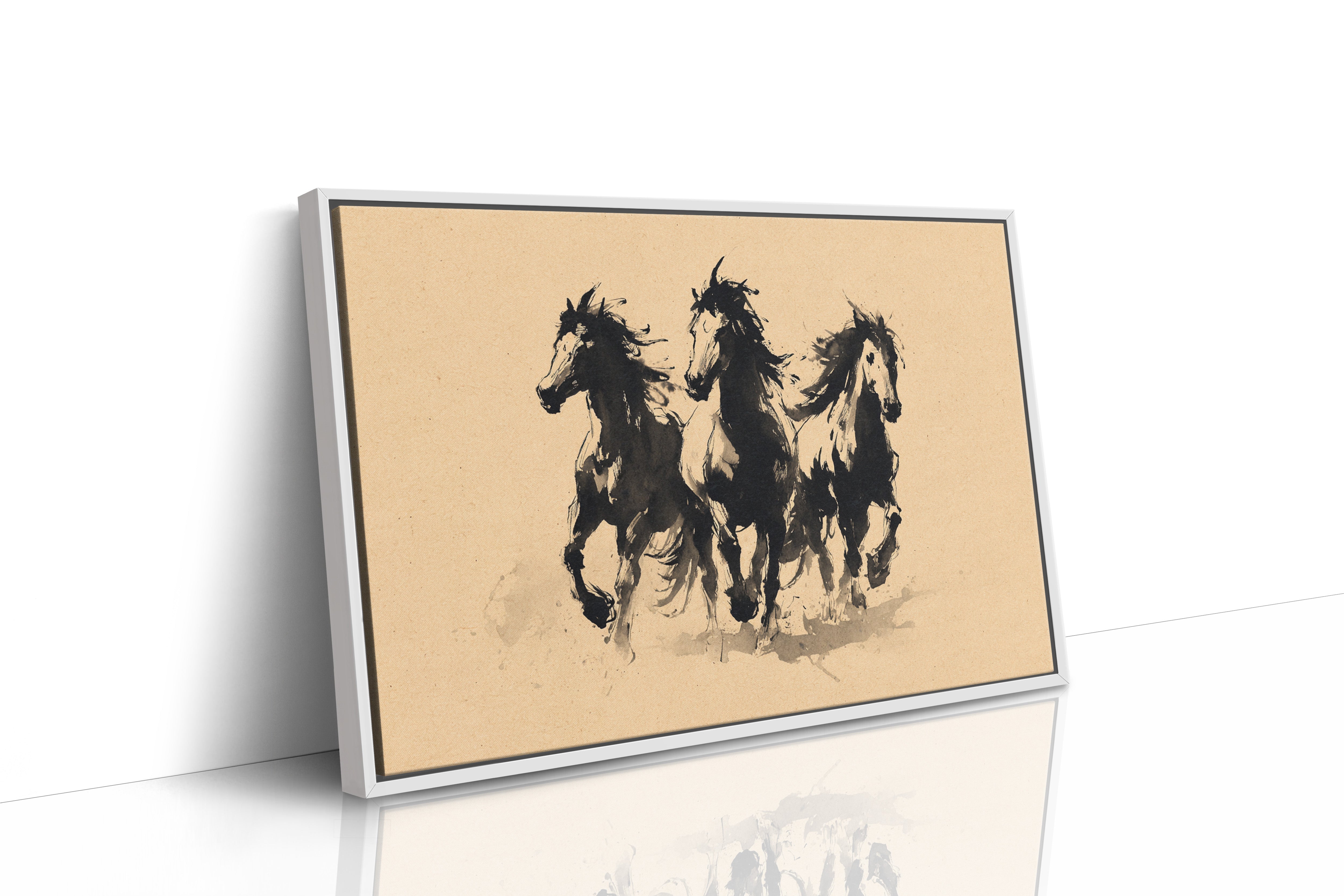 Wild Horses Dance In Ink