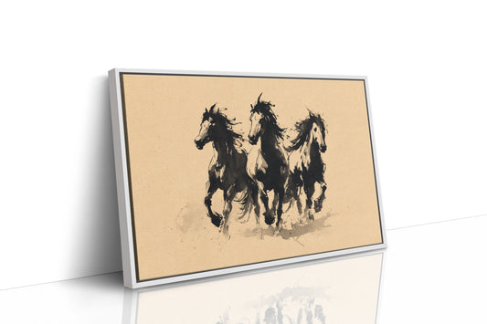 Wild Horses Dance In Ink