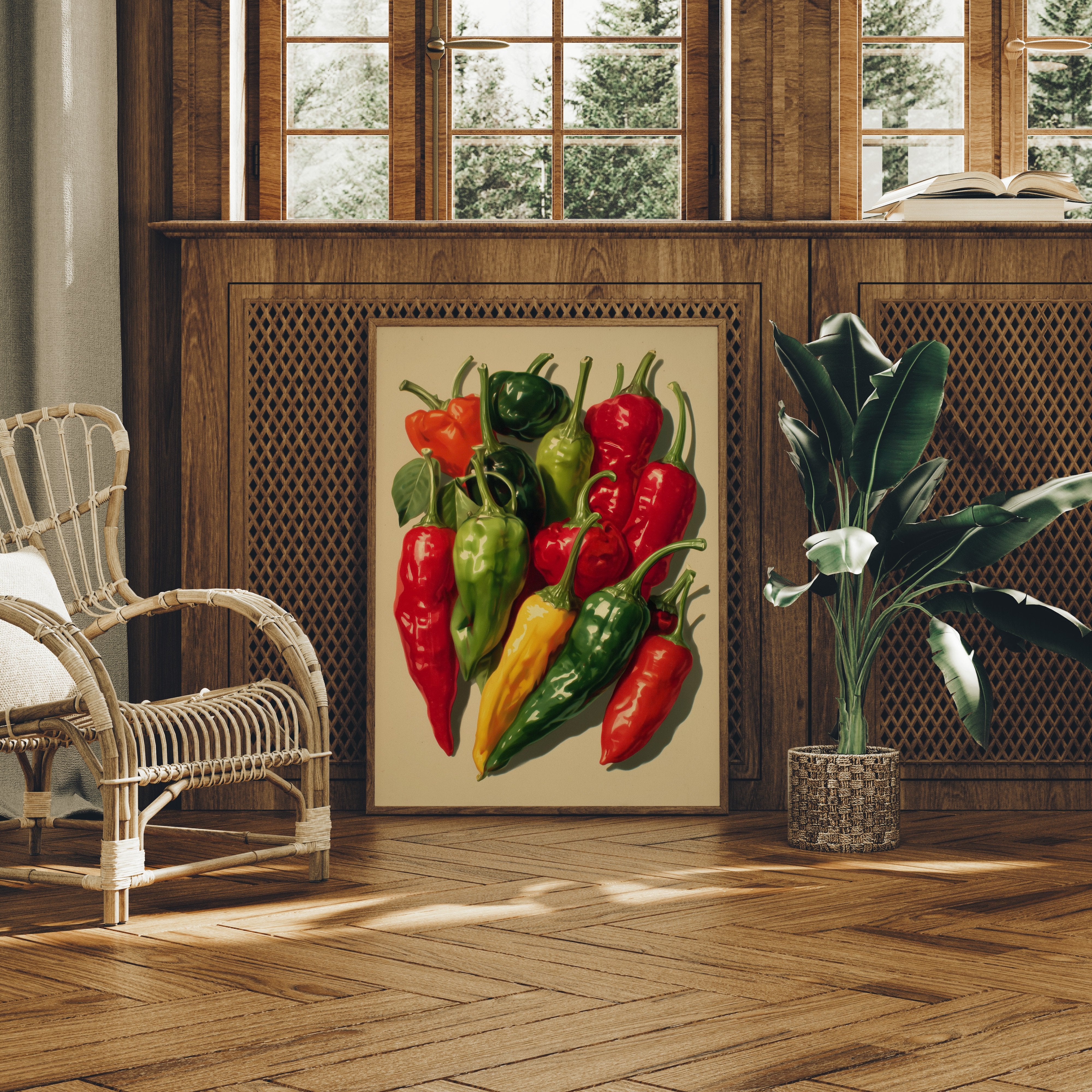 Peppers Paint Summer's Bold Symphony
