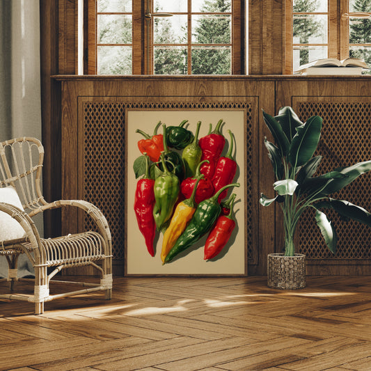 Peppers Paint Summer's Bold Symphony