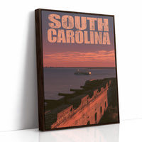 South Carolina Fort Sumter Dusk
