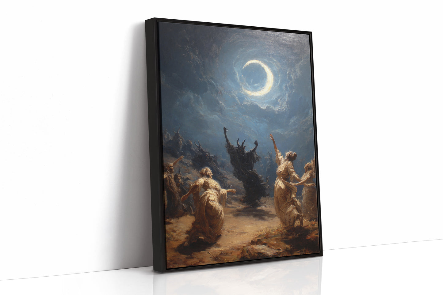 Beneath the Moonlit Embrace