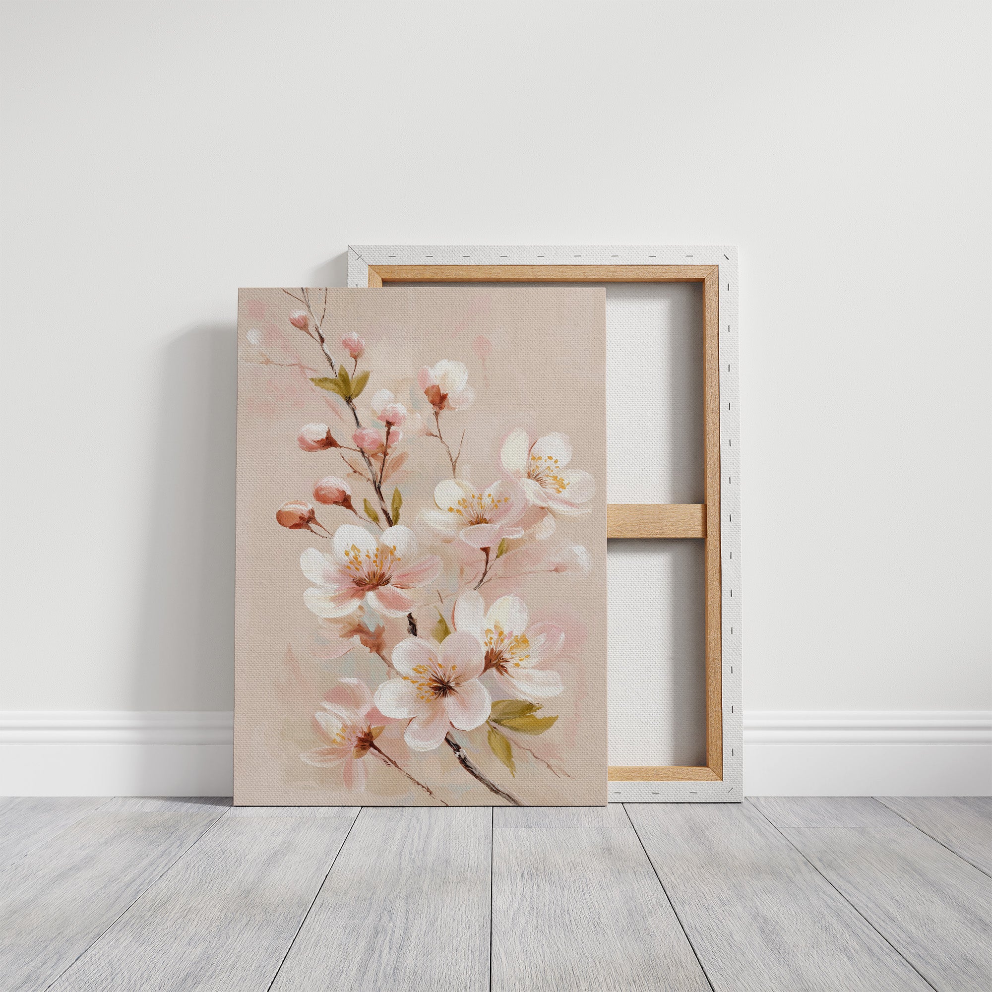 Cherry Blossoms Dance In Morning Light