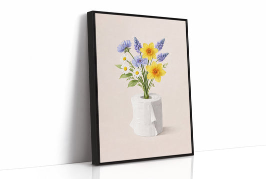 Pandemic Bloom: Spring's Defiant Arrangement