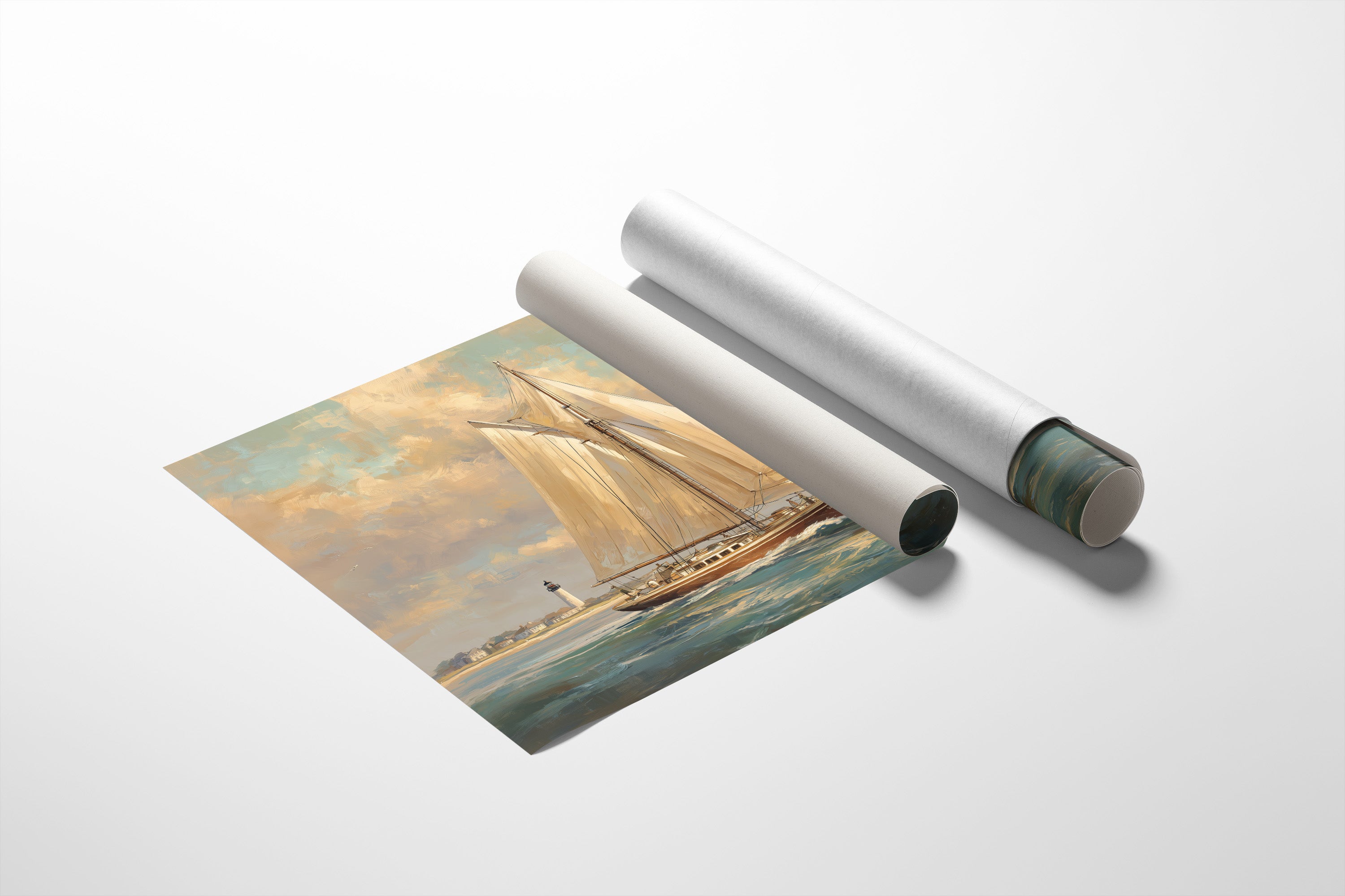 Sails Catch Coastal Memories