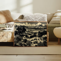 Desert Plains Dance With Mountains