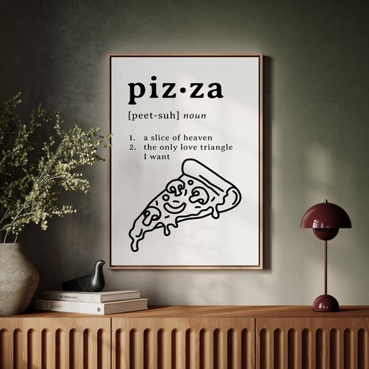 Dictionary Dreams Define Perfect Pizza