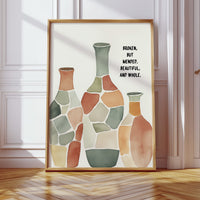 Broken But Mended Pottery Art