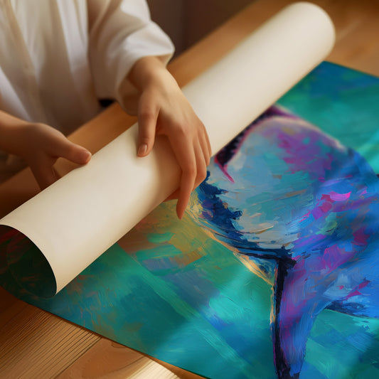 Neon Predator Rises From Depths