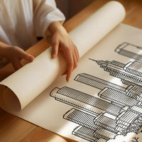 Denver, Winding Road Line Art