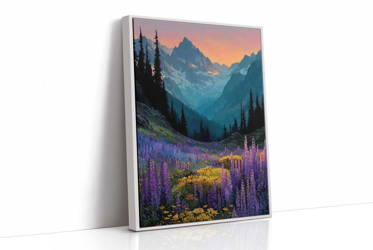 Lupines at the Last Light