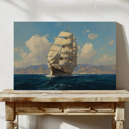 Tall Ship Charts Mediterranean Dreams