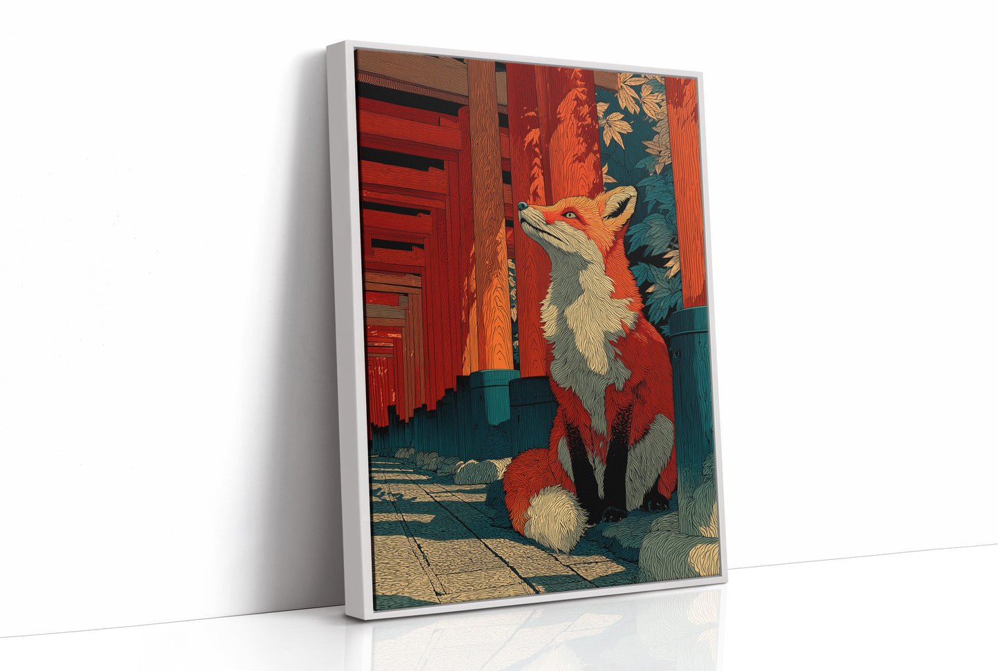Fox at the Torii Gates