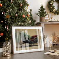 Vintage Sleigh Awaits December Magic