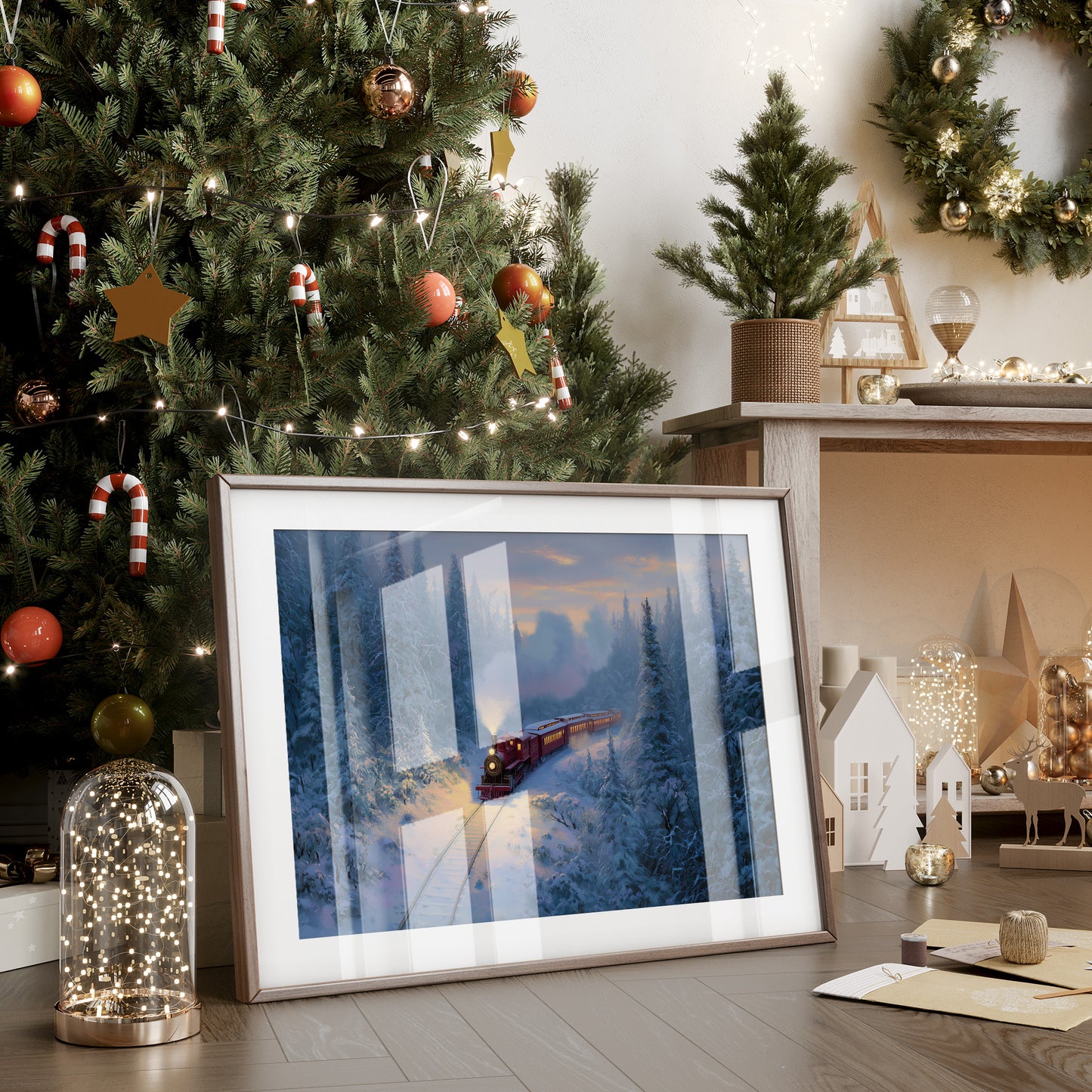 Winter Steam Carries Northern Wishes