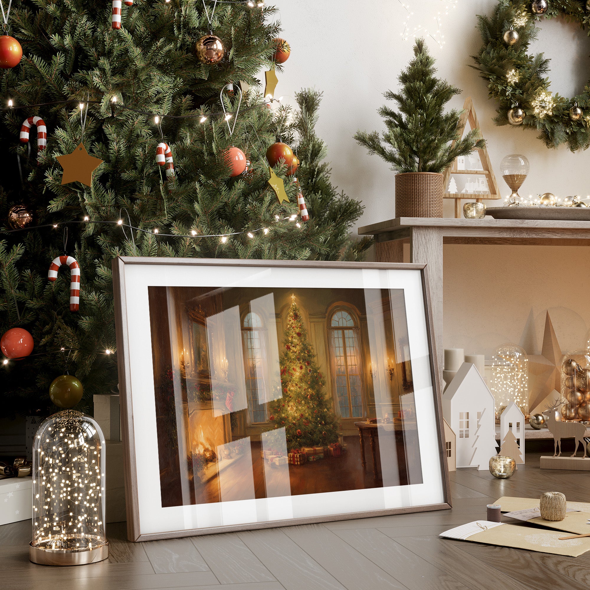 Candlelight Warms The Manor's Heart