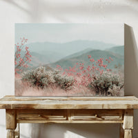Desert Blossoms Paint Mountain Dreams