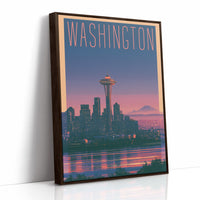 Seattle Space Needle Twilight