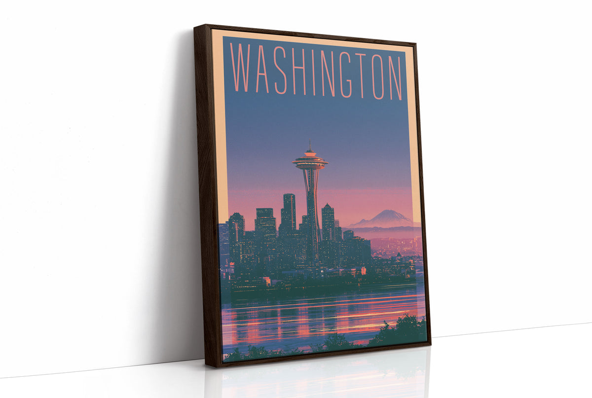 Seattle Space Needle Twilight
