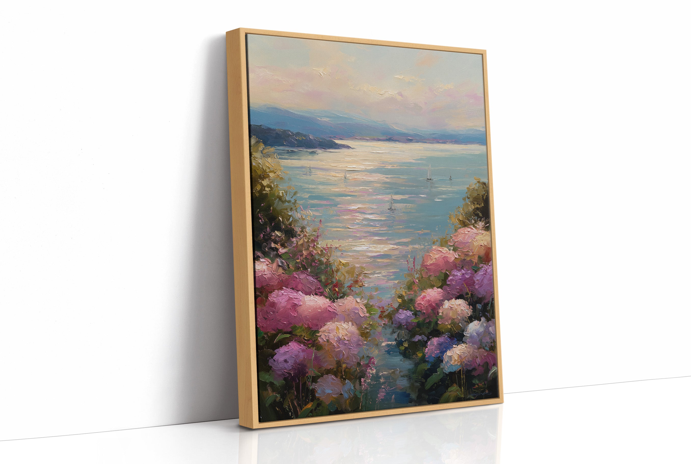 Hydrangeas All the Way to the Horizon
