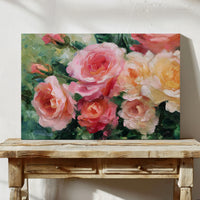 Summer Roses Paint Their Stories