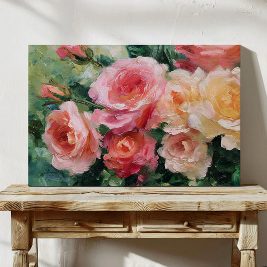 Summer Roses Paint Their Stories