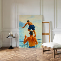 Summer Leaps Into Ocean Blue