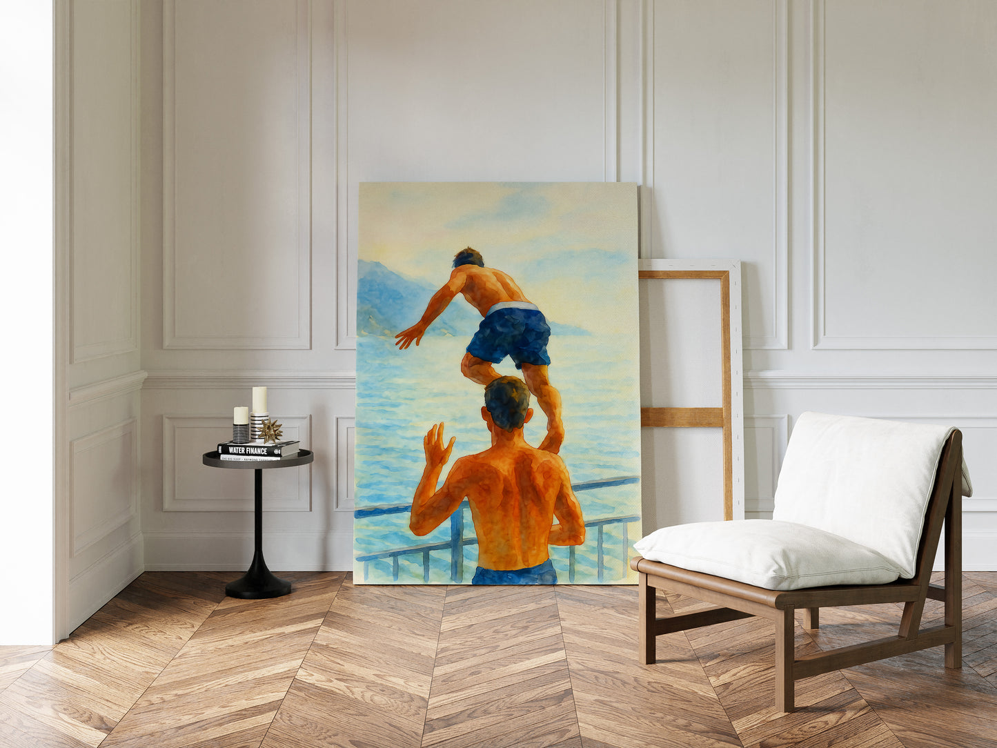 Summer Leaps Into Ocean Blue