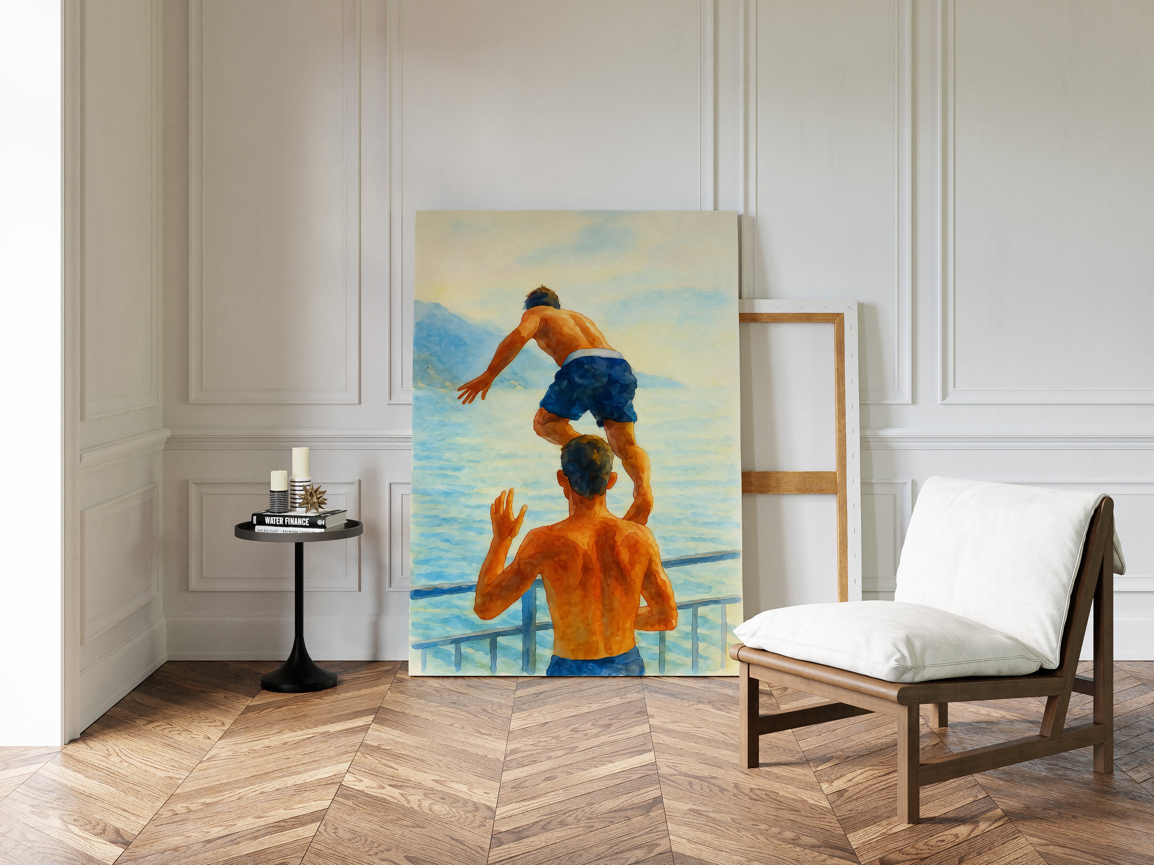 Summer Leaps Into Ocean Blue