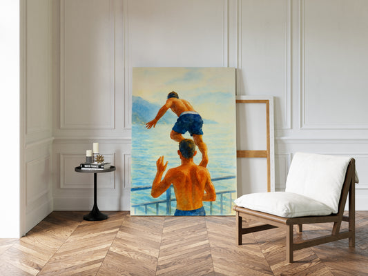 Summer Leaps Into Ocean Blue