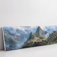 Misty Morning Over Machu Picchu
