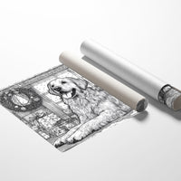 Winter's Faithful Friend Keeps Watch