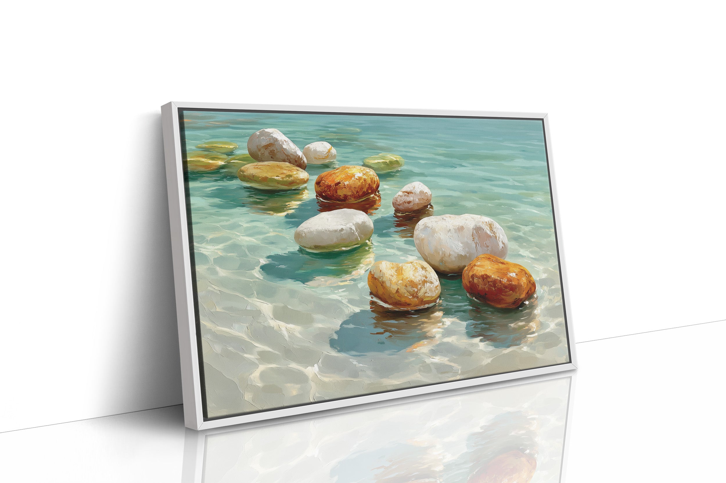 Stones Dance In Turquoise Waters