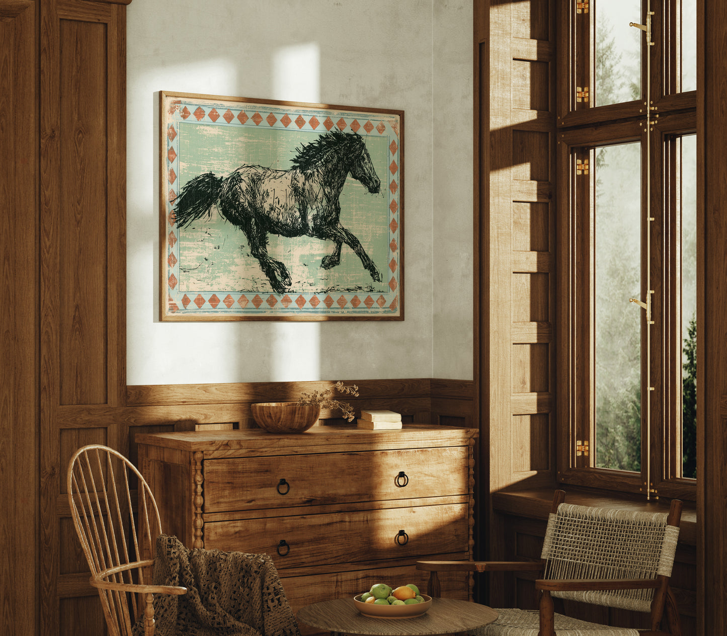 Motion in Sagebrush Green