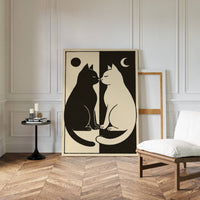 Day Meets Night Through Feline Eyes