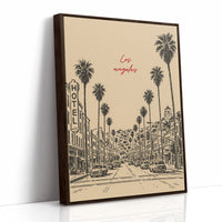 Palms & Pavement – Los Angeles in Ink