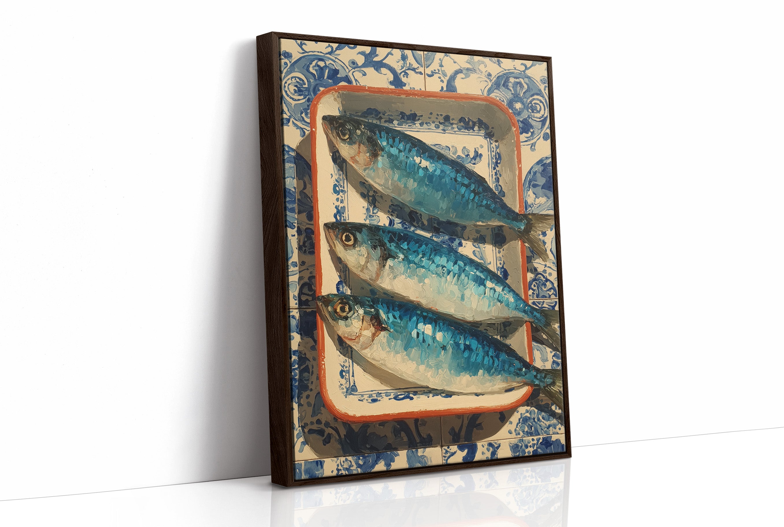 Sardines on Azulejo