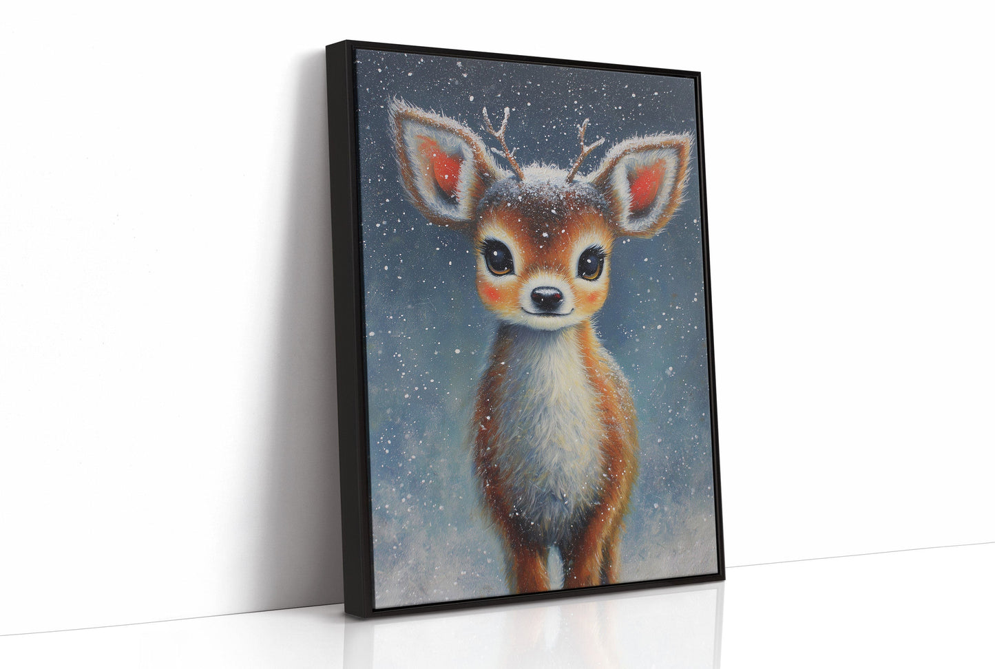 Starlit Fawn Brings Winter Magic