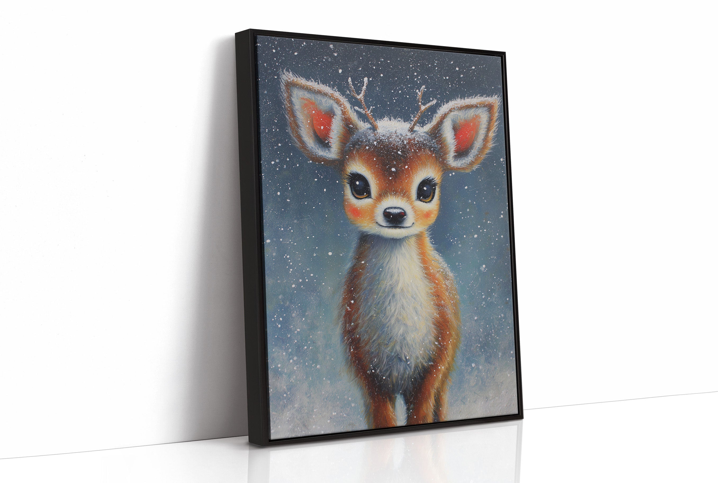 Starlit Fawn Brings Winter Magic