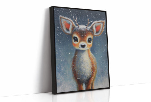 Starlit Fawn Brings Winter Magic