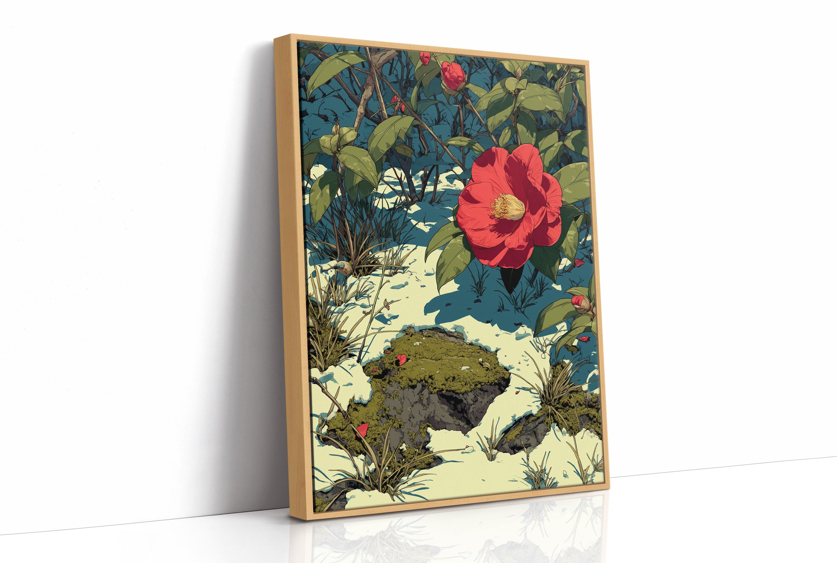 Camellia's Quiet Thaw
