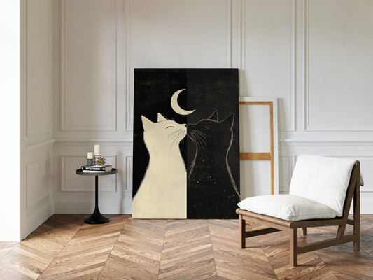 Moonlit Tales Of Two Cats
