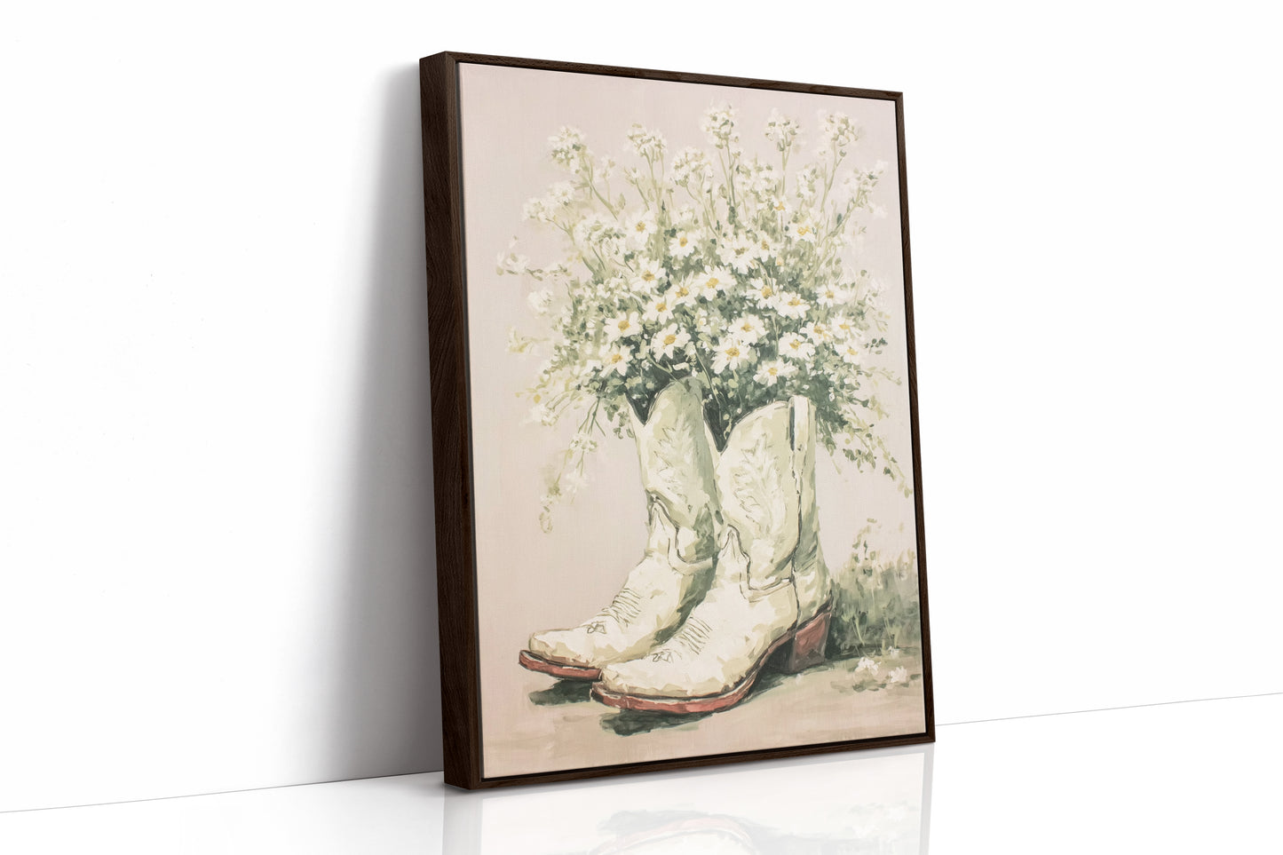 Boots Blooming With Life