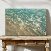 Crystal Tides Kiss Golden Shore