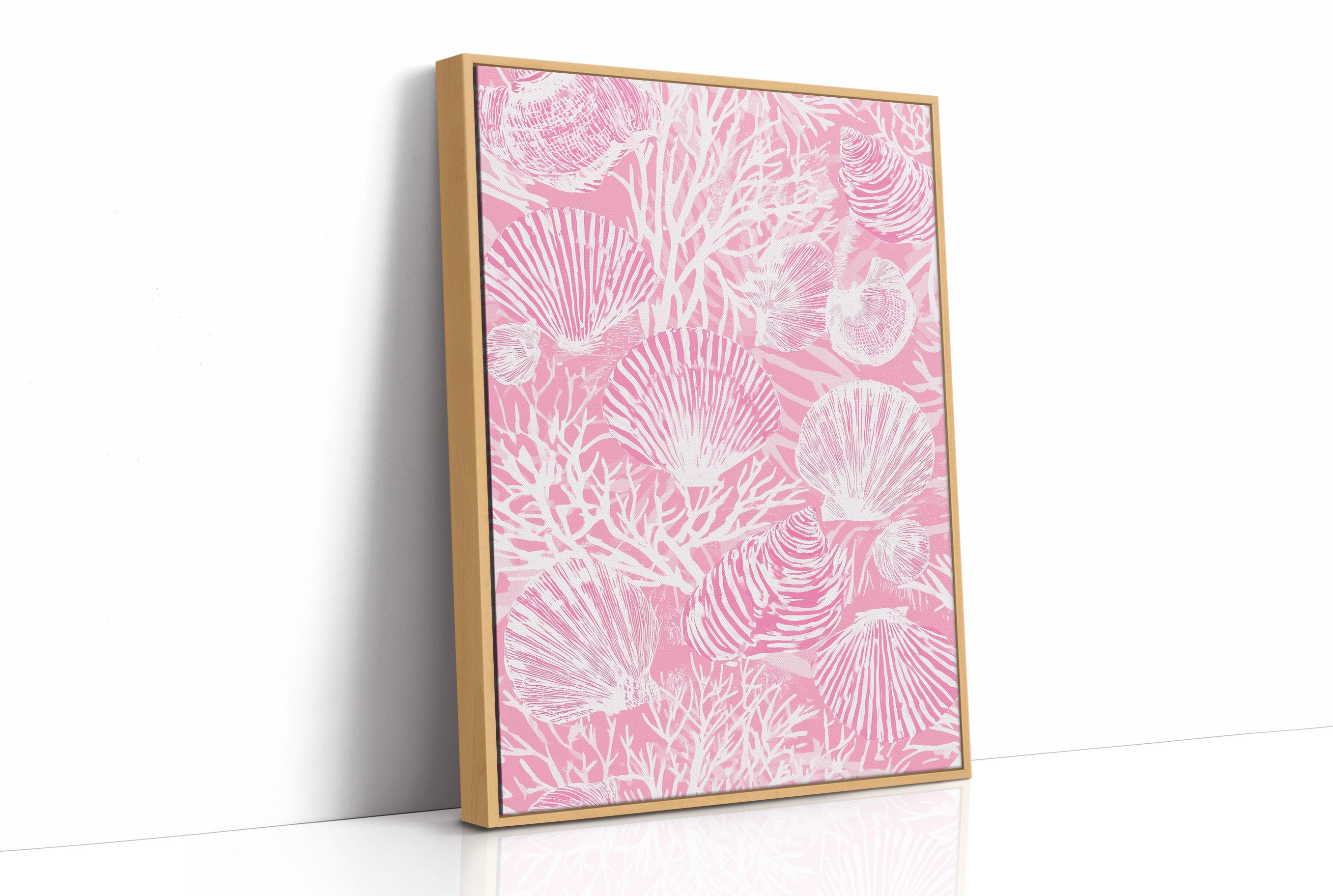 The Whole Ocean in Pink and White