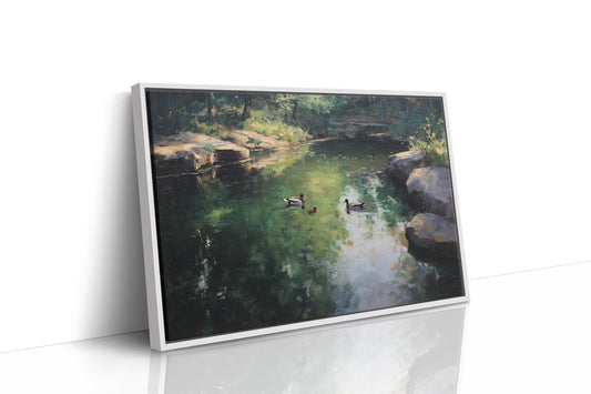 Mallards Find Their Secret Pool